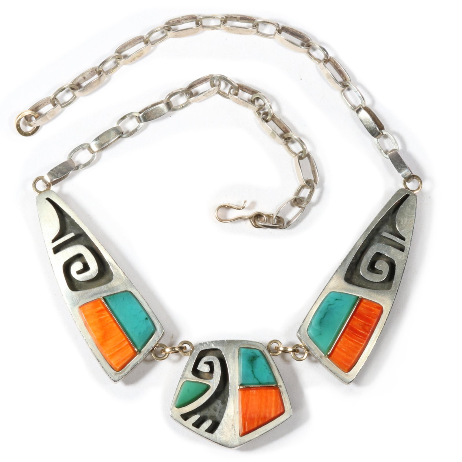 Duane Maktima Laguna Hopi Native American Sterling Silver And 18k