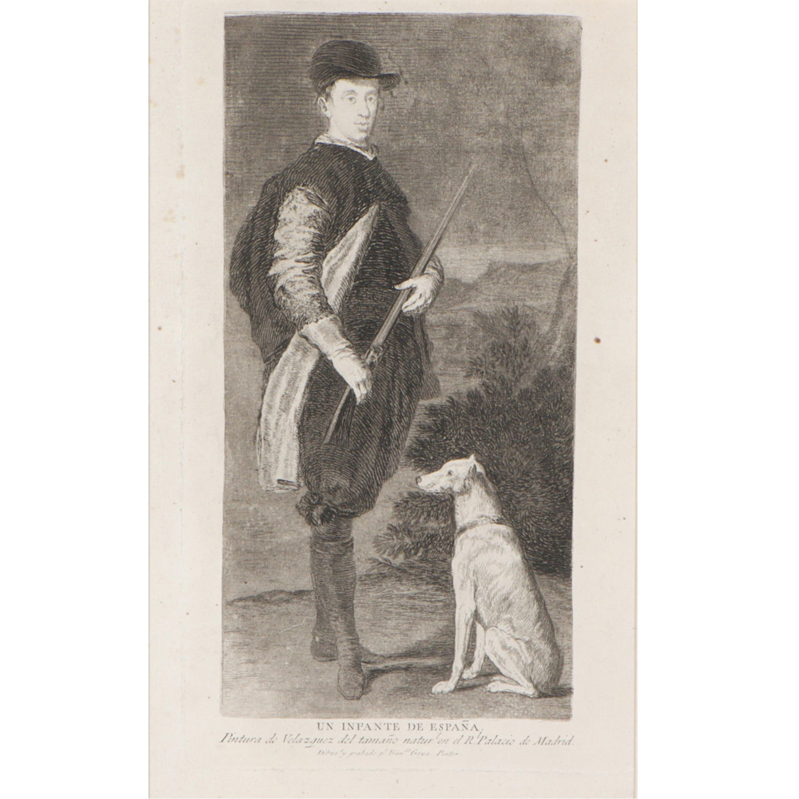 Francisco Jose De Goya Y Lucientes, Spain / France (1746-1828), Un Enfante de Espana, Velazquez, (1 of 16)