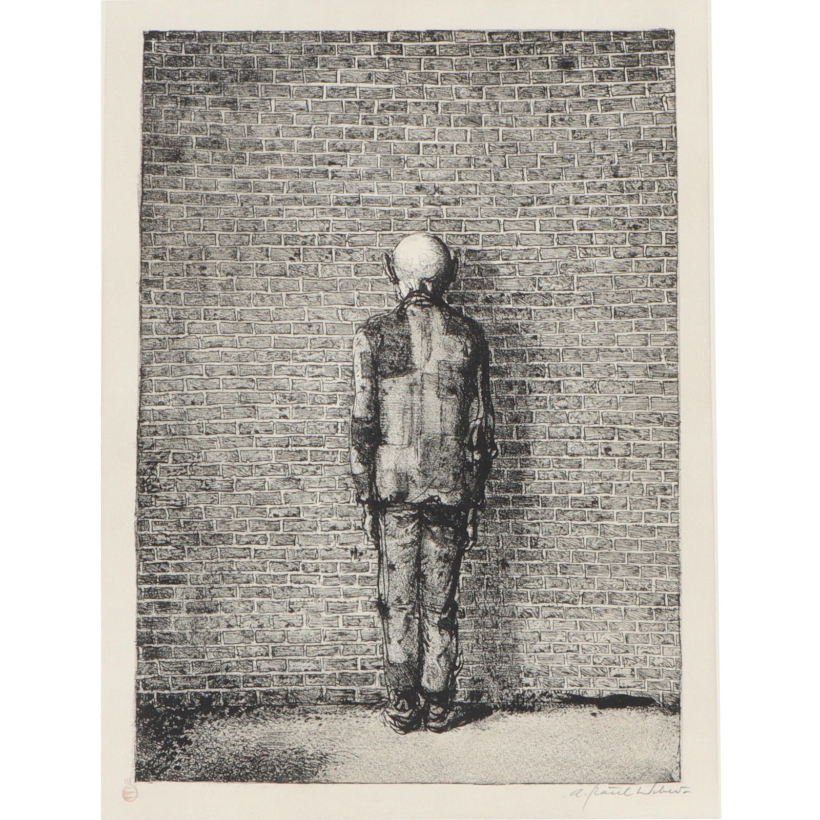 Andreas Paul Weber, German (1893 - 1980), Der Staatsfeind, 1933, lithograph, 24"H x 21"W (1 of 16)