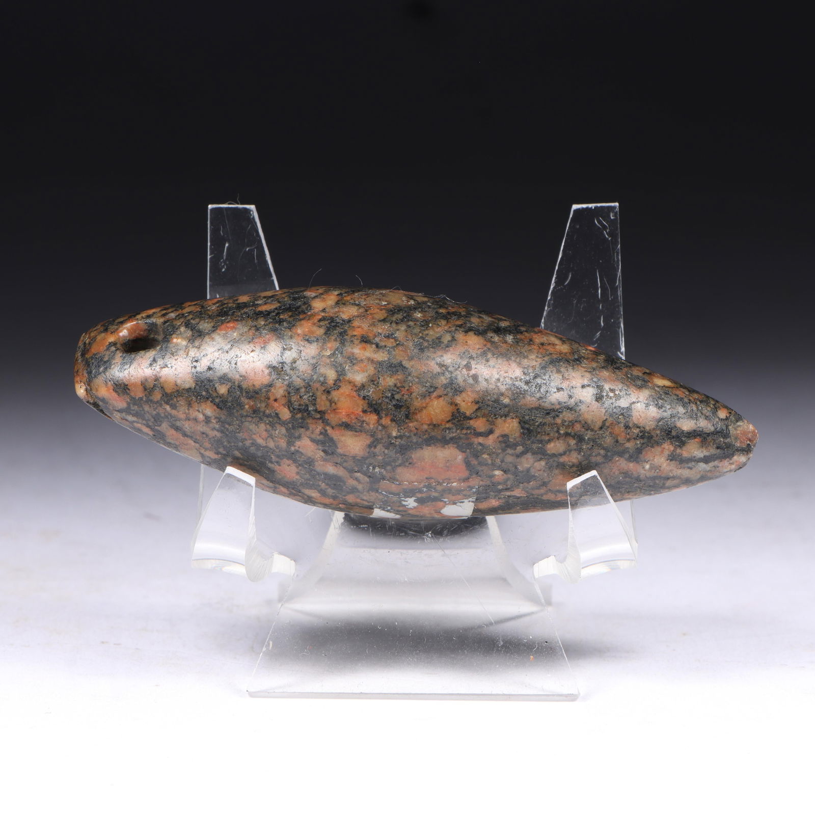 Plummet, Hardstone: 3 3/8 x 1 1/8 Lincoln Co. Missouri (1 of 9)