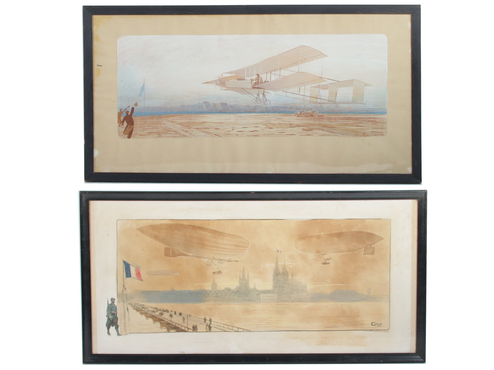 Ernest and Marguerite "Gamy" Montaut, France (1879-1936, Ernest), Les Dirigeables / early 20th (1 of 17)