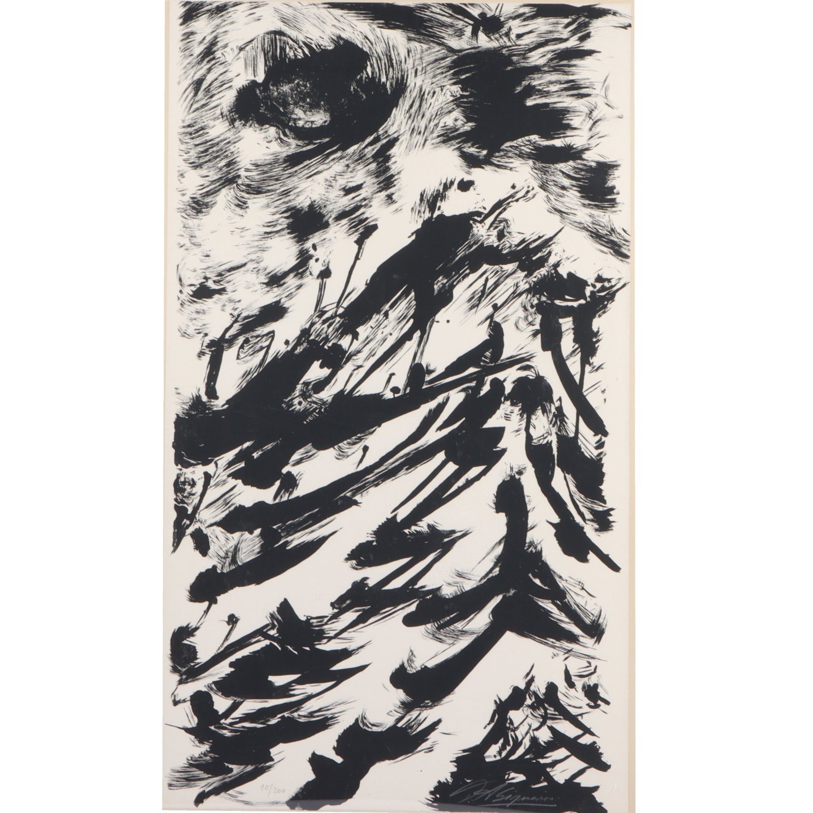 David Alfaro Siqueiros, Mexican (1896-1974), Canto General IV, lithograph, 41"H x 23 1/4"W(paper), (1 of 16)