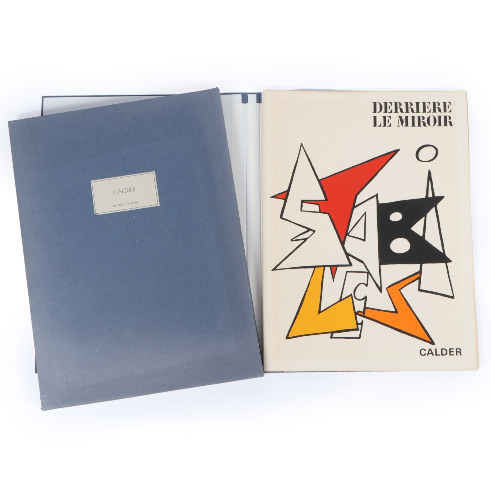 Alexander Calder (1898-1976) Limited Deluxe Edition, Derriere le Miroir: Stabiles, Paris: Maeght, (1 of 18)