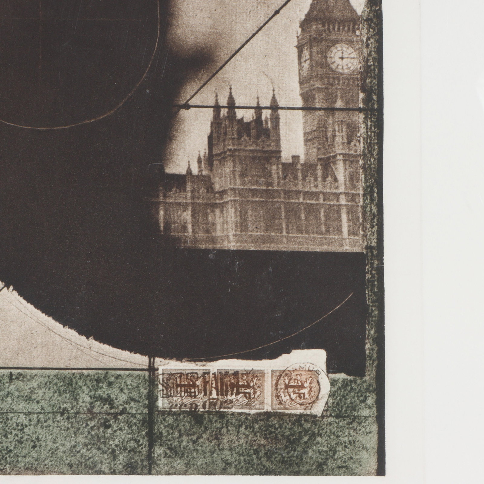 Joseph Cornell, American, (1903-1972), Untitled (derby hat), from Prints for Phoenix House, 1972 - 6