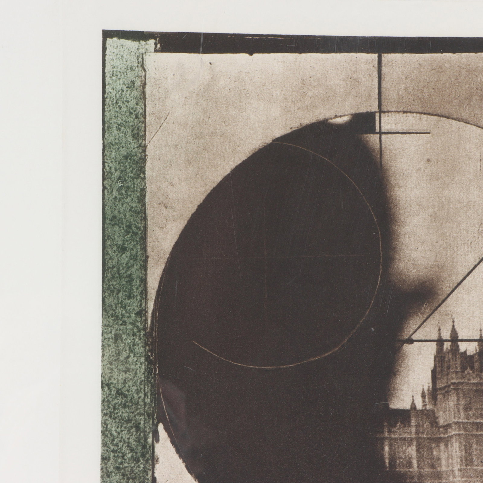 Joseph Cornell, American, (1903-1972), Untitled (derby hat), from Prints for Phoenix House, 1972 - 7