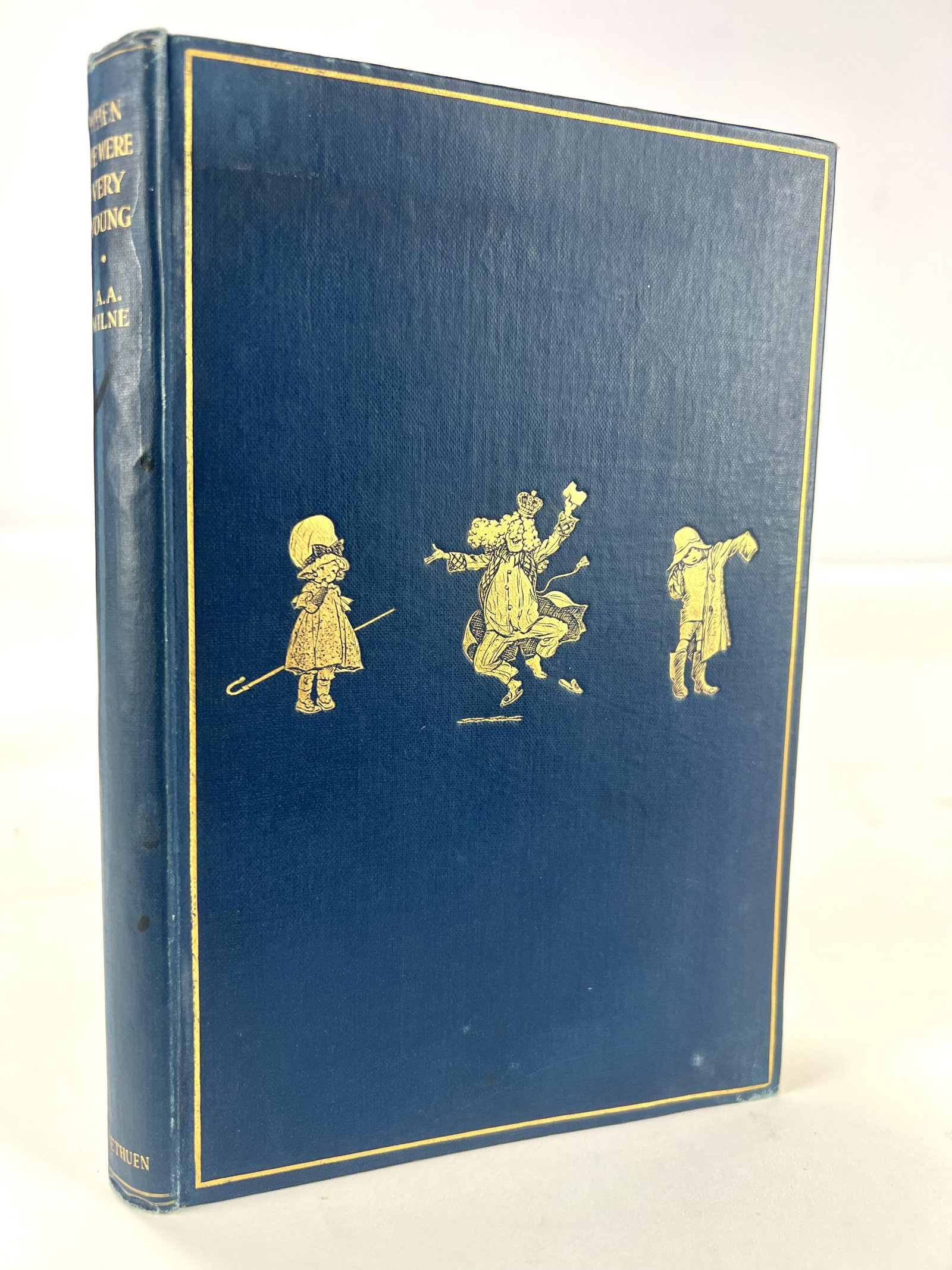 When We Were Very Young, A.A. Milne, first edition second state hardcover copy, 1924, some light (1 of 11)
