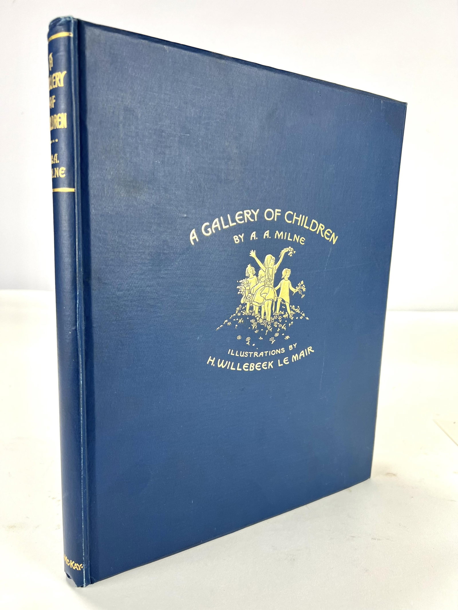 A.A. Milne, A Gallery of Children, McKay and Co. 1925 first American edition, issue of 250 copies., (1 of 9)