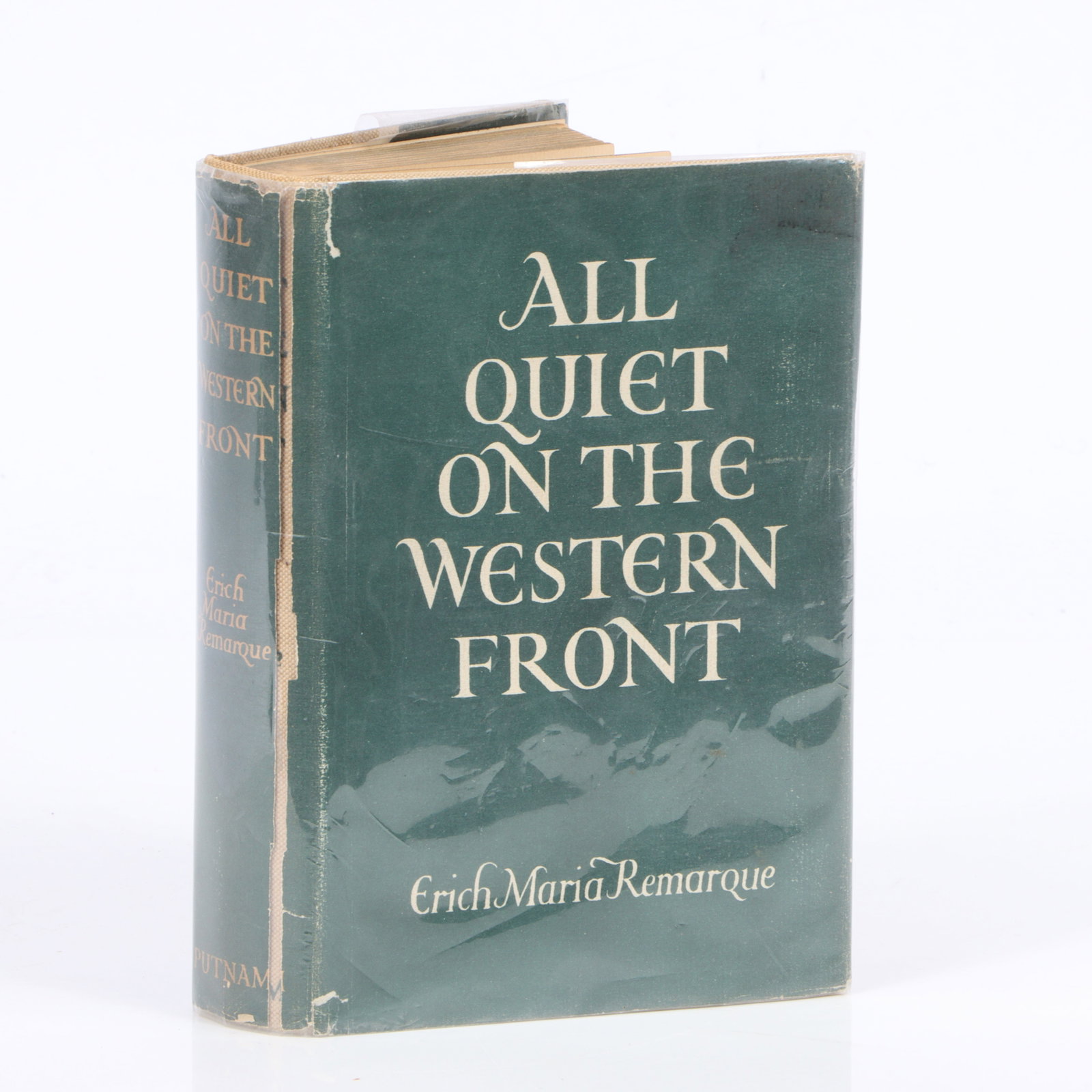 All Quiet On The Western Front, Erich Maria Remarque, first English edition, G.P. Putnam and Sons, (1 of 14)