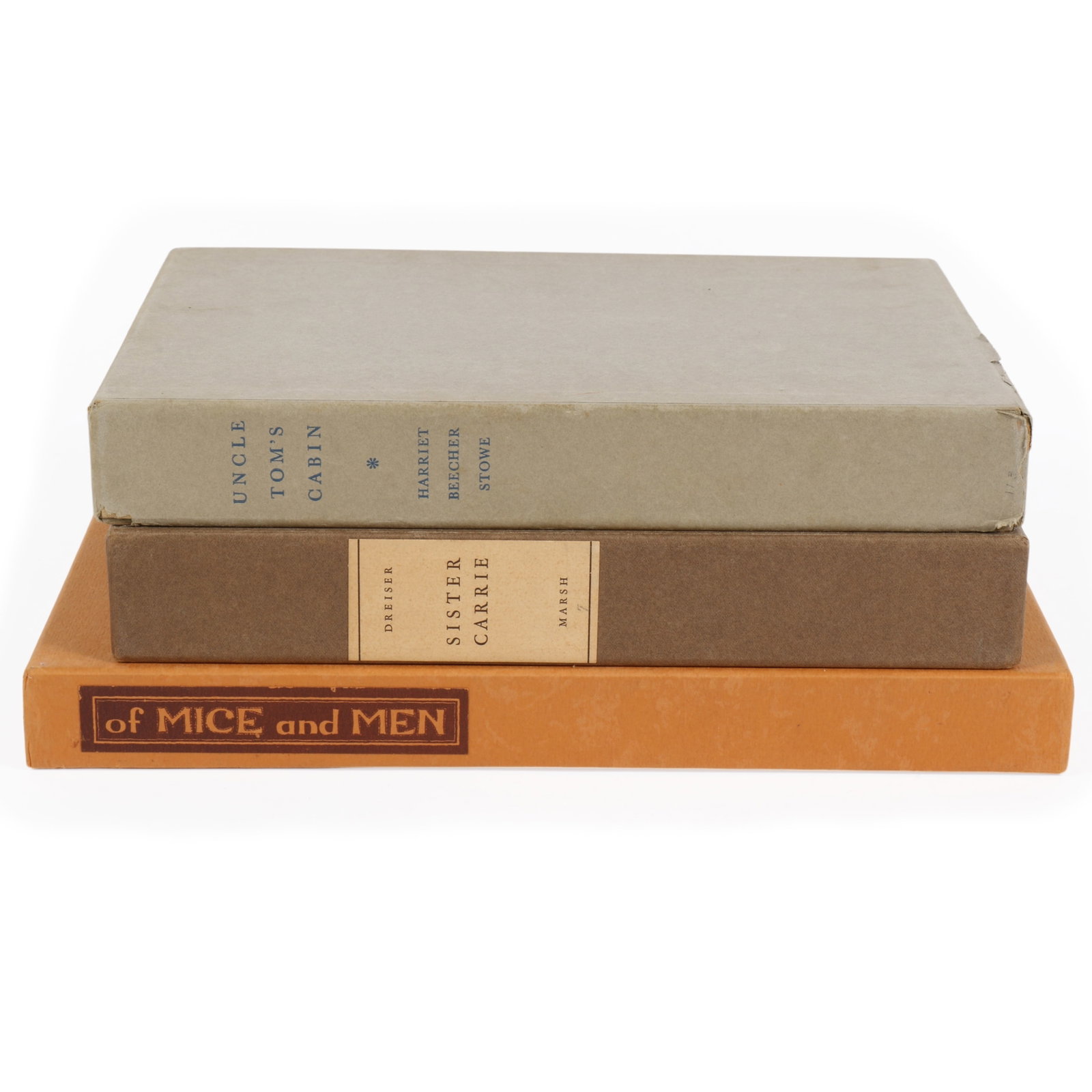 Three SIGNED Limited Editions Club LEC books: Uncle Tom's Cabin, Harriet Beecher Stowe, illustrated (1 of 18)