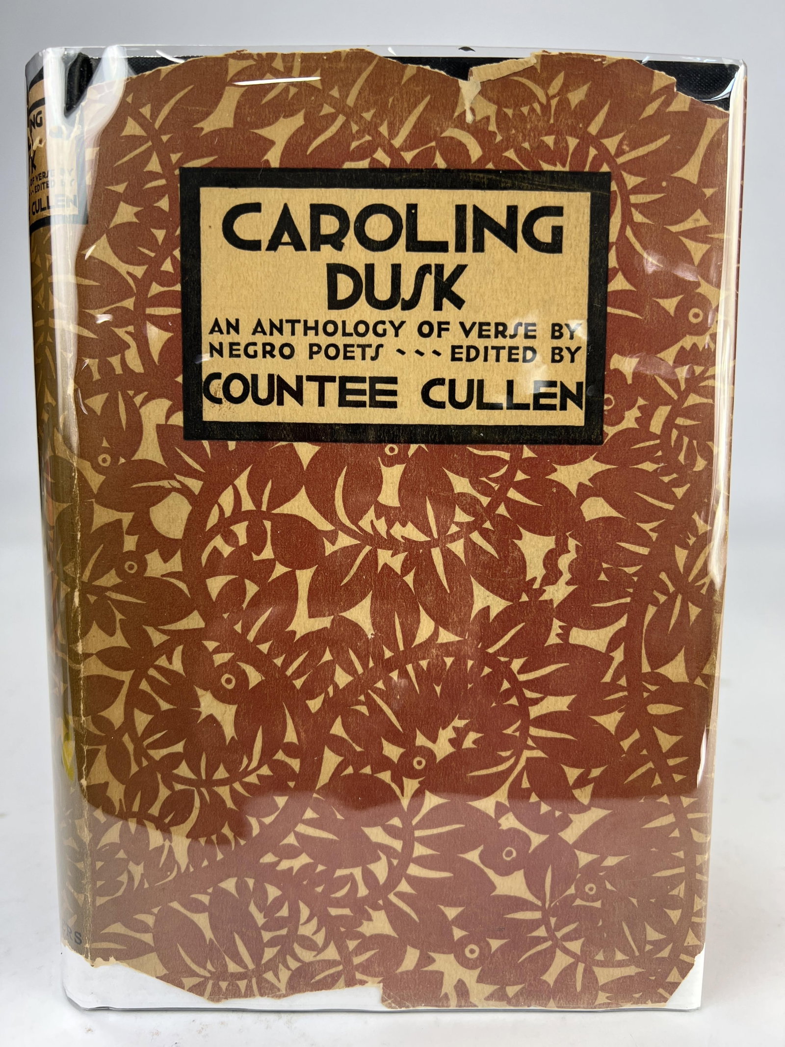 first edition copy of Caroling Dusk: An Anthology of Verse by Negro Poets, edited by Countee Cullen (1 of 11)