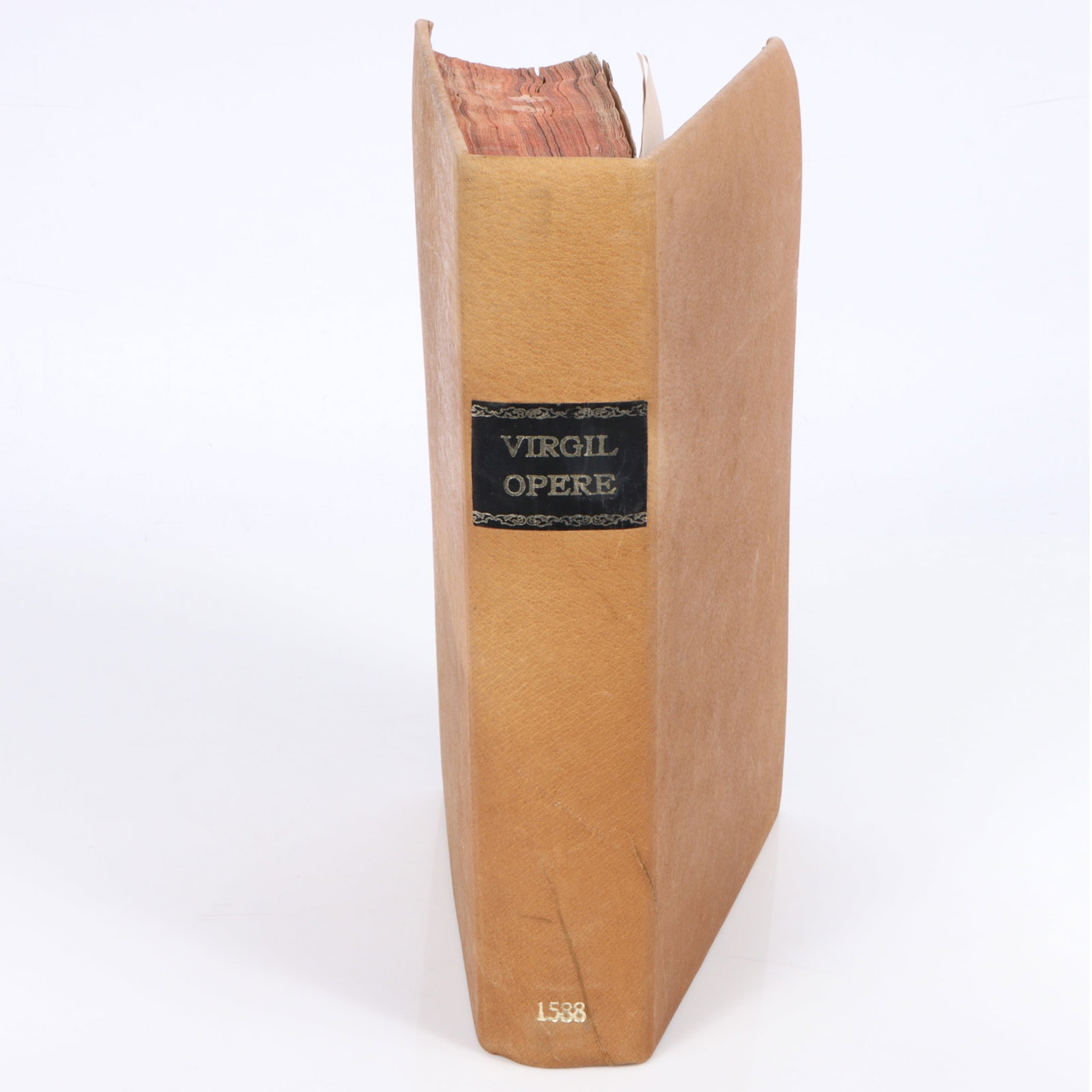 1588 L'Opere di Virgilio Mantoano Cioe la Bucolica, la Georgica, e L'eneide Commentate in Lingua (1 of 14)