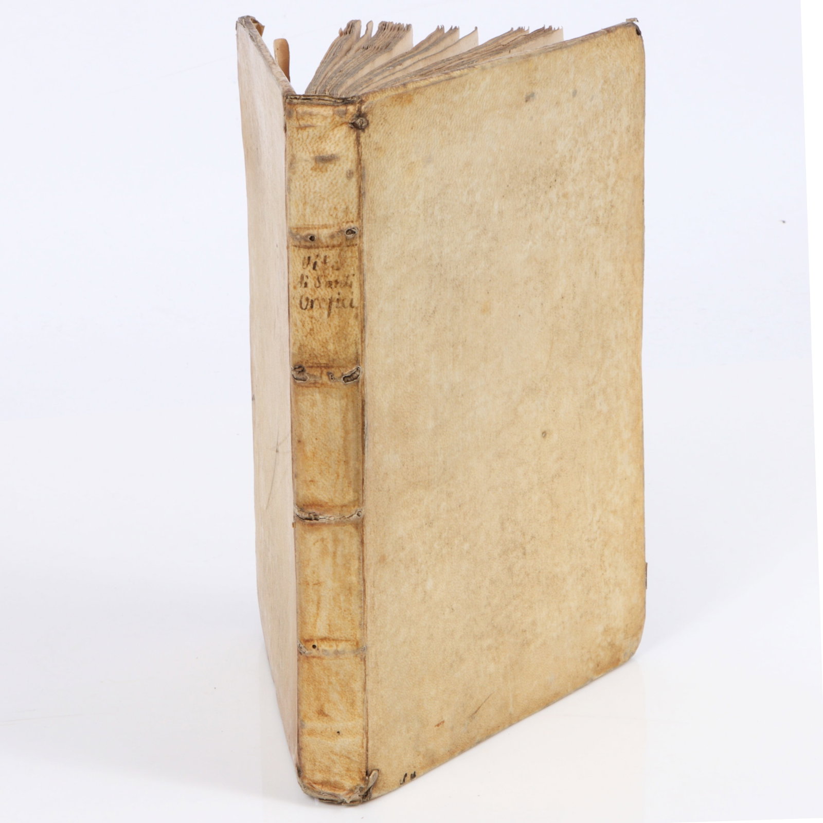 1727 first edition of Compendio delle vite de santi orefici ed argentieri (Compendium of the Lives (1 of 5)