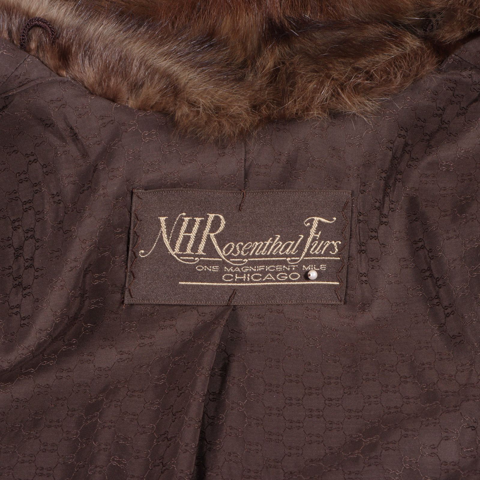 NH Rosenthal Russian sable fur swing coat with bell sleeves and a hood, along with a mink fur hat 25 - 16