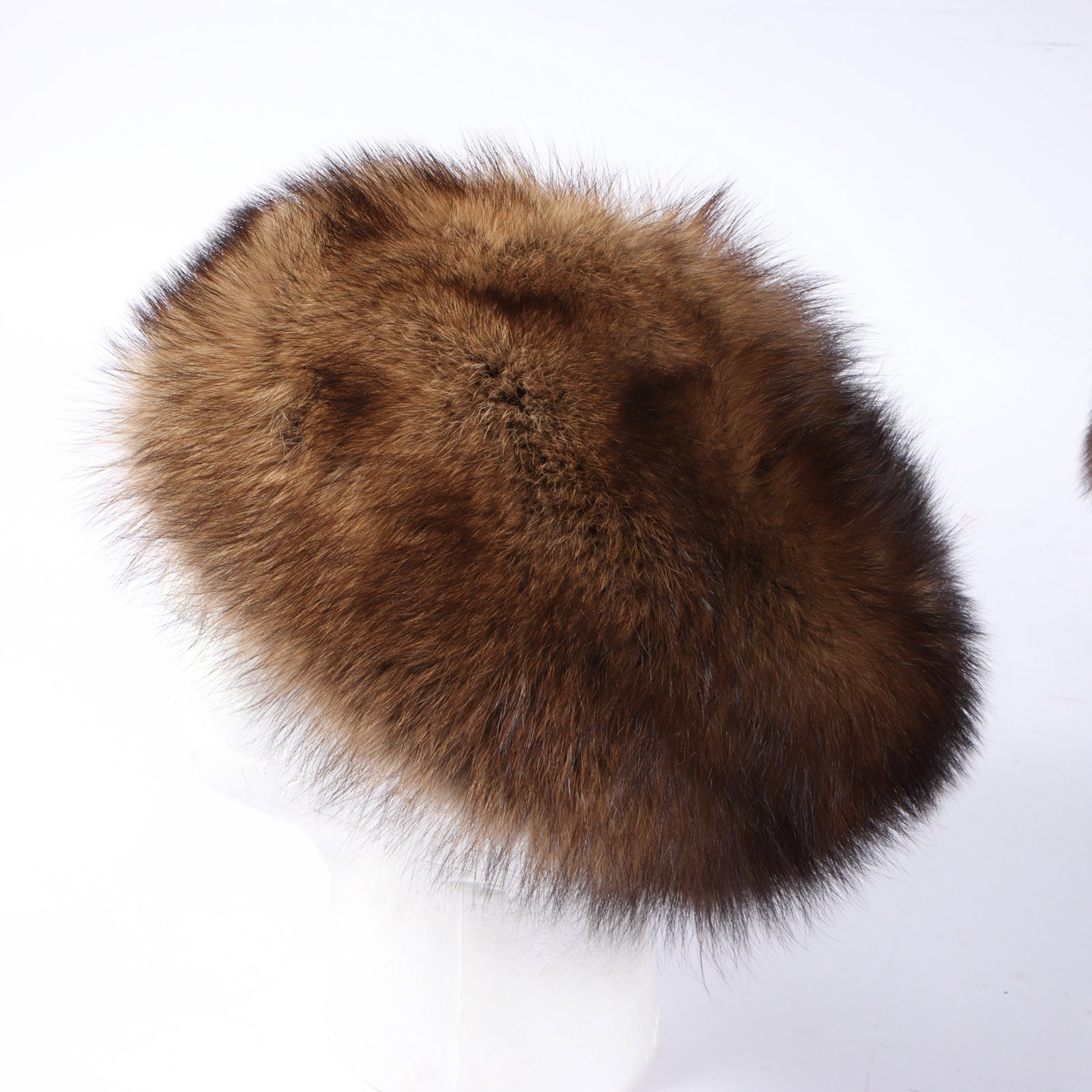 NH Rosenthal Russian sable fur swing coat with bell sleeves and a hood, along with a mink fur hat 25 - 2