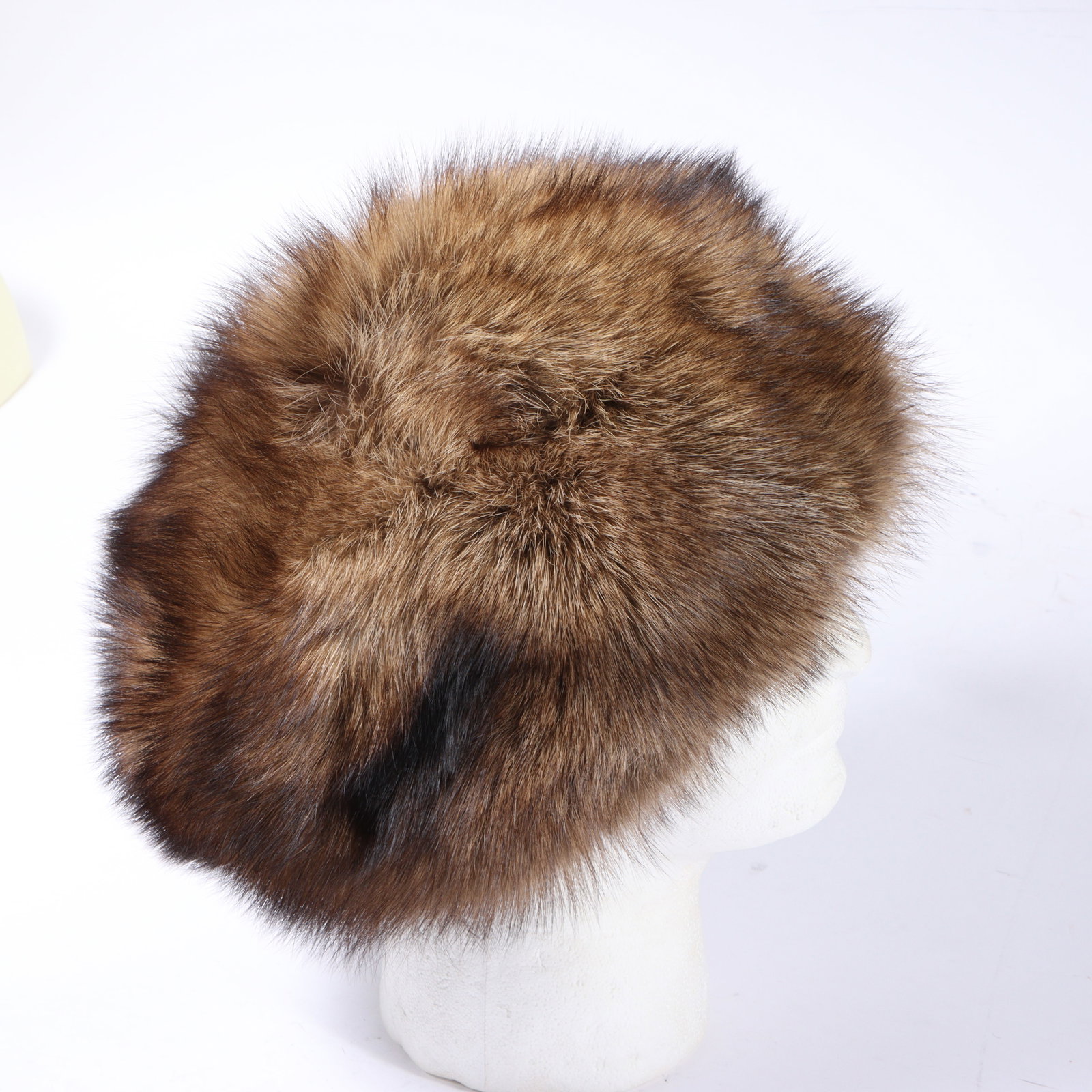 NH Rosenthal Russian sable fur swing coat with bell sleeves and a hood, along with a mink fur hat 25 - 4