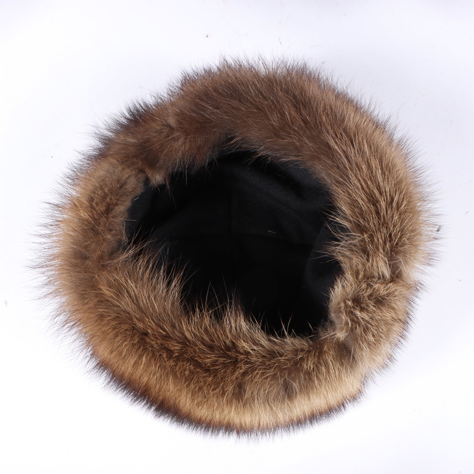 NH Rosenthal Russian sable fur swing coat with bell sleeves and a hood, along with a mink fur hat 25 - 6