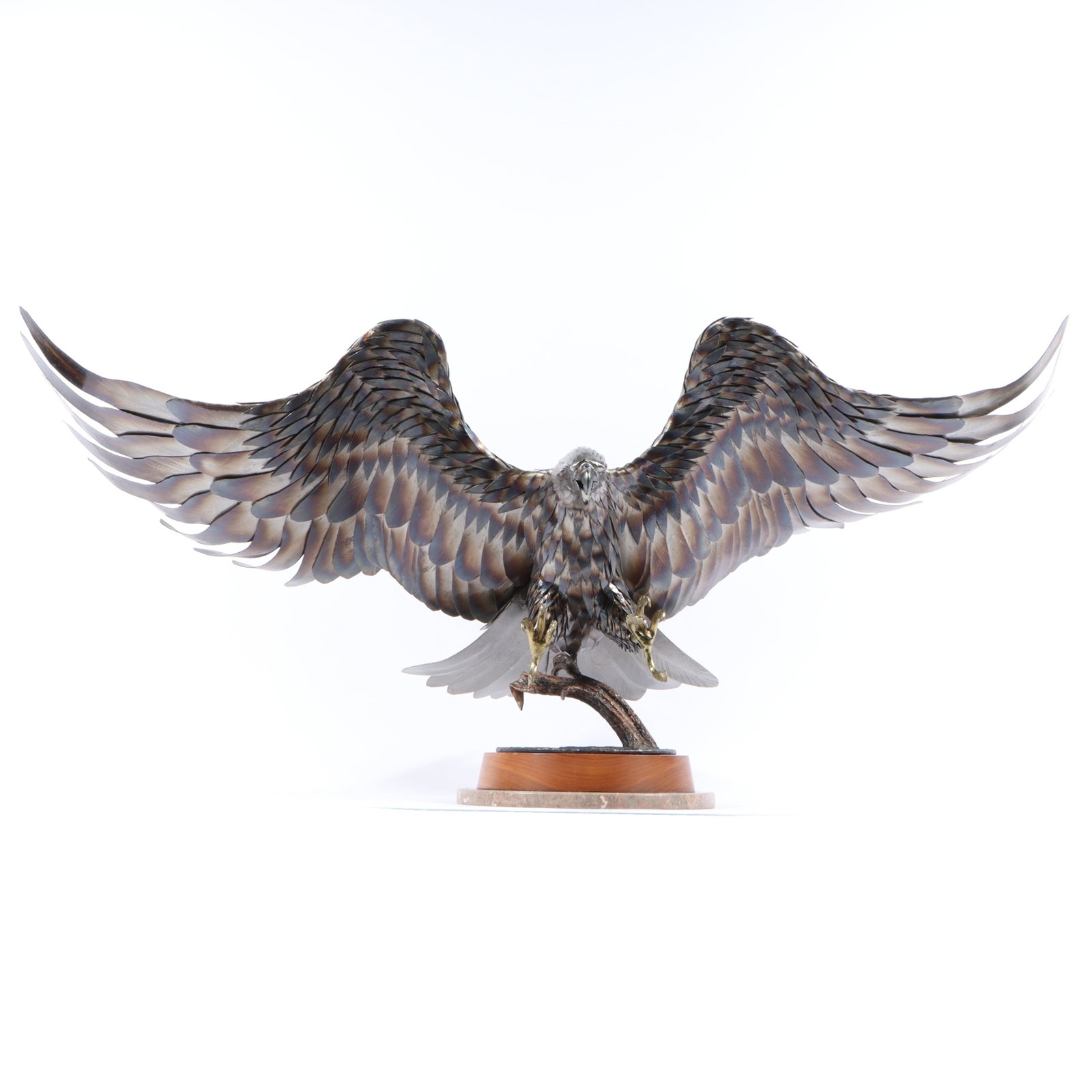 Richard Prazen, Utah (20th/21st Century) Thorondor Lord of Eagles, large welded metal eagle (1 of 15)