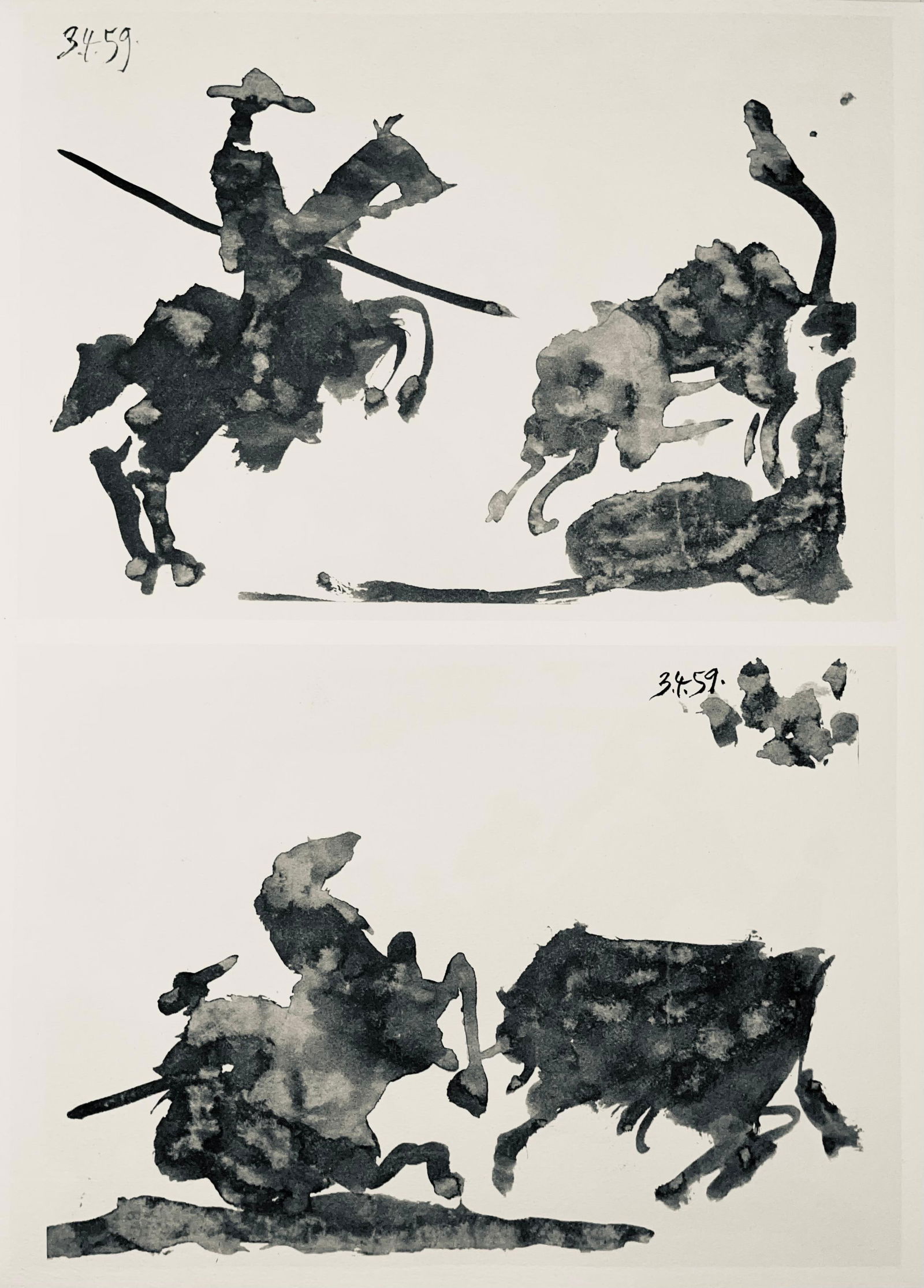 Picasso, Composition , Toros y Toreros (1 of 11)