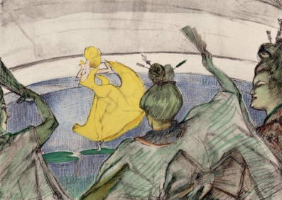 Henri de Toulouse-Lautrec, Ballets, fantaisie, The Circus by Toulouse-Lautrec, Limited Edition (1 of 7)