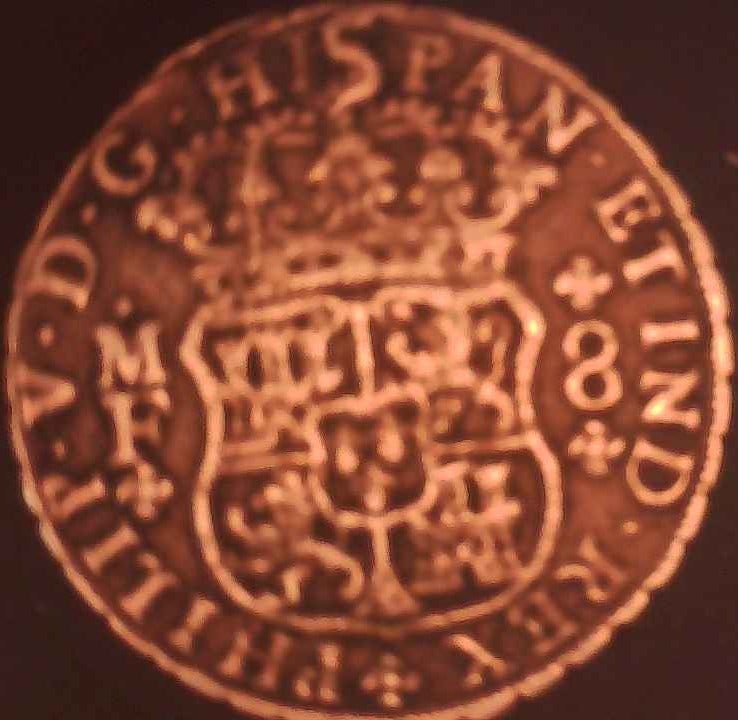 MEXICO 1737 8 REALES ROOSWIJK SHIPWRECK: Philip V "Rooswijk" Shipwreck 8 Reales 1737 Mo-MF UNC Details (Sea Salvage) NGC, Mexico City mint, KM103.Metal: SilverWeight: 27.0674g