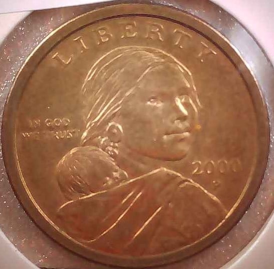 UNITED STATES 2000 P SACAGAWEA 1 DOLLAR (1 of 2)