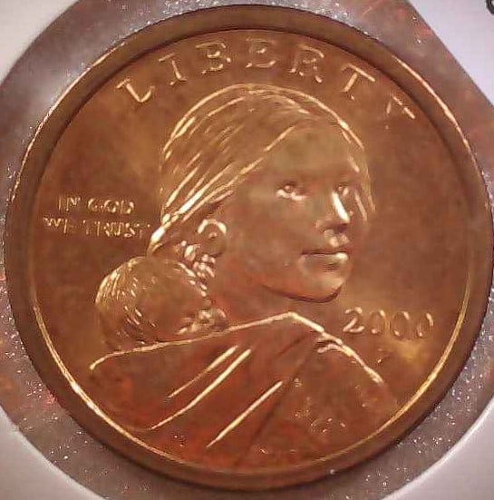 UNITED STATES 2000 P SACAGAWEA 1 DOLLAR (1 of 2)