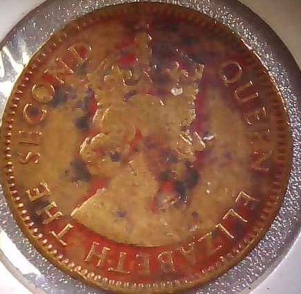 HONG-KONG 1956 TEN CENTS (1 of 2)