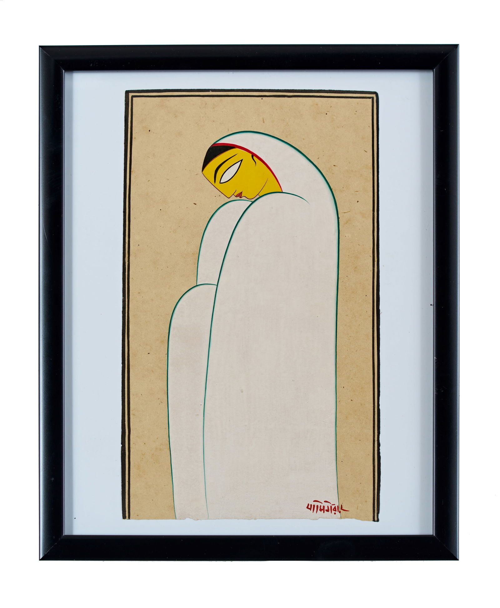 JAMINI ROY (1887-1972) UNTITLED, SIGNED IN BENGALI BOTTOM RIGHT (1 of 1)