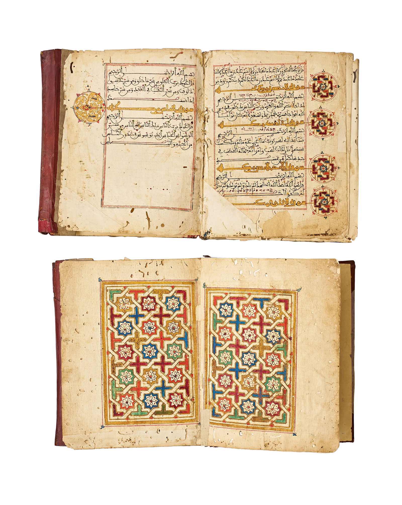 TWO BOOKS OF MAGHRIBI QURAN SECTIONS (JUZ), NORTH AFRICA, 17TH/18TH CENTURY (1 of 20)