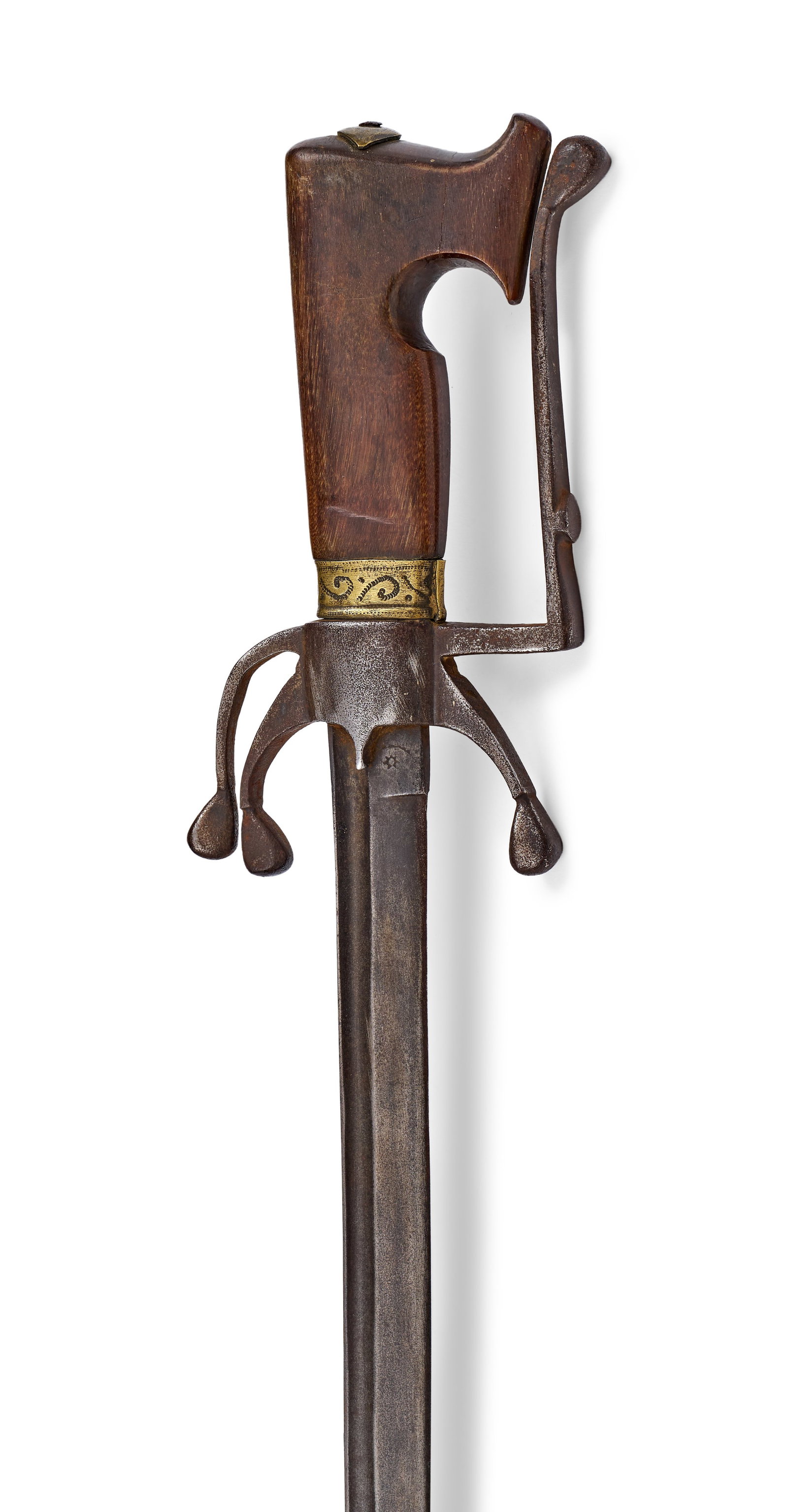 A MOROCCAN NIMCHA SABER SWORD, 19TH CENTURY (1 of 6)