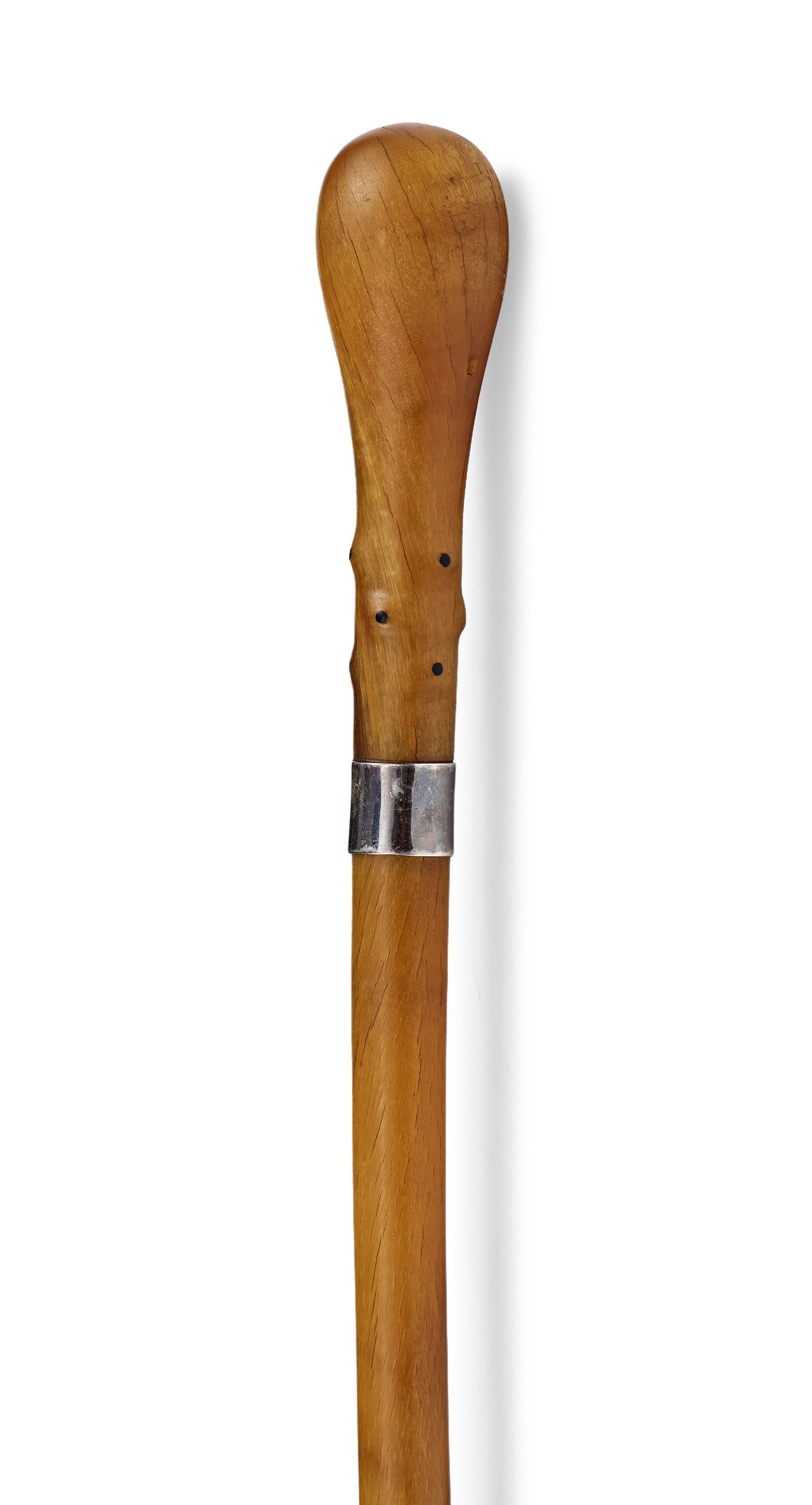 A RHINOCEROS HORN WALKING STICK, 19TH CENTURY (1 of 3)