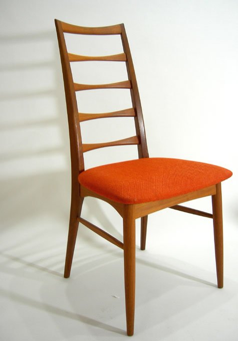DANISH MODERN TEAK KOEFOEDS HORNSLET DINING CHAIRS - 2
