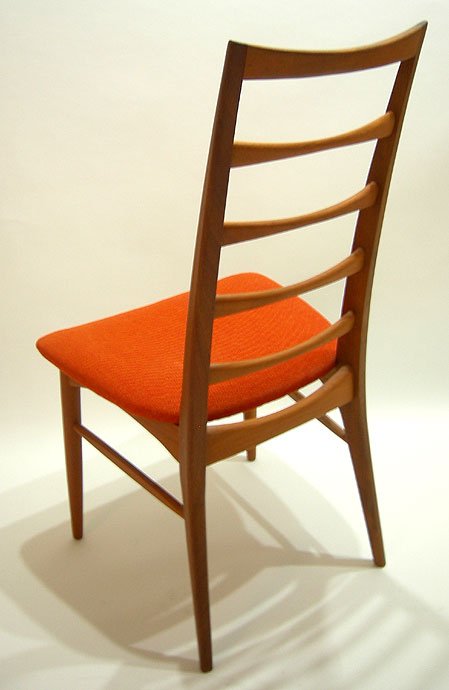 DANISH MODERN TEAK KOEFOEDS HORNSLET DINING CHAIRS - 3