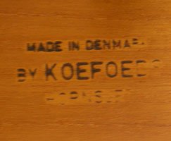 DANISH MODERN TEAK KOEFOEDS HORNSLET DINING CHAIRS - 4
