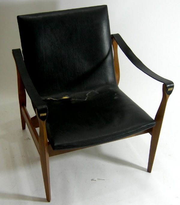 DANISH FRITZ HANSEN SAFARI CHAIRS CLEMMENSEN - 2