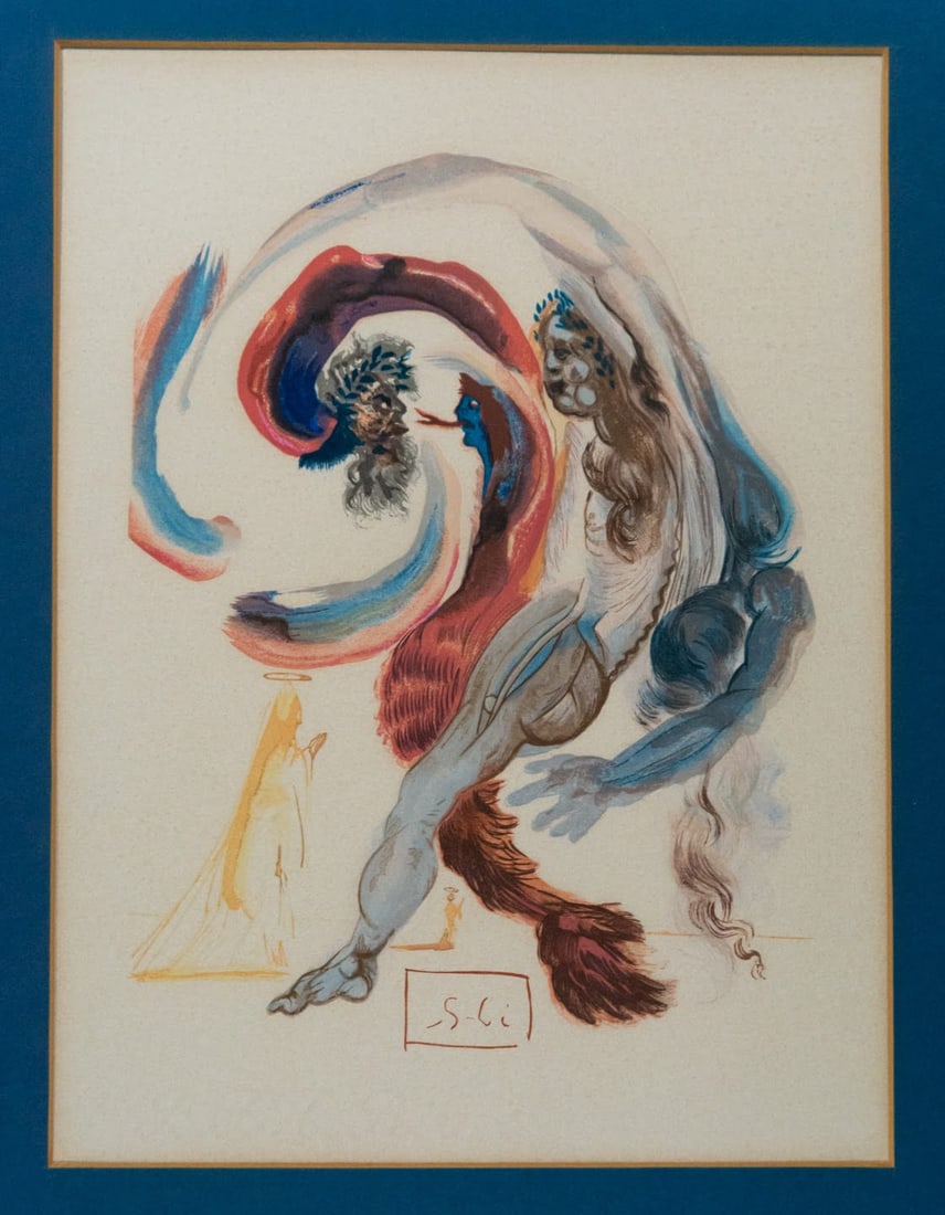 Purgatory:  Canto 18 from the Divine Comedy (1 of 6)