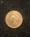 $3.00 U.S INDIAN PRINCESS GOLD COIN