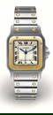 GORGEOUS CARTIER SANTOS CHRONOGRAPH GALBEE