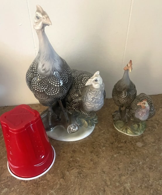 RARE ROSENTHAL 2 TURKEY GROUPINGS PORCELAIN (1 of 3)