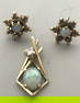 14KT Y GOLD AND OPAL LADIES SUITE