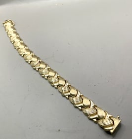 14KT Y.G. TURKISH (Atasay Kuyumculuk,) BRACELET