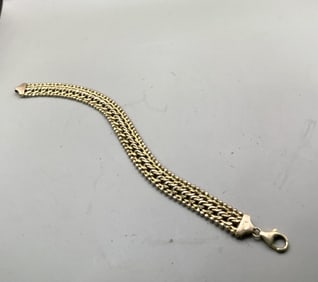 ESTATE 14KT YELLOW GOLD MILOR ITALIAN BRACELET