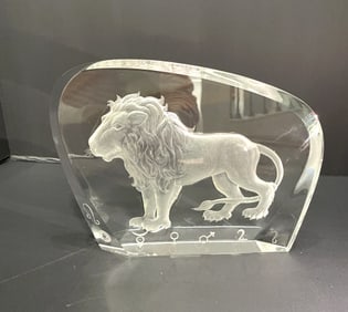 RARE MOSER SIGNED CHALUPKA NEW IN BOX "LION"
