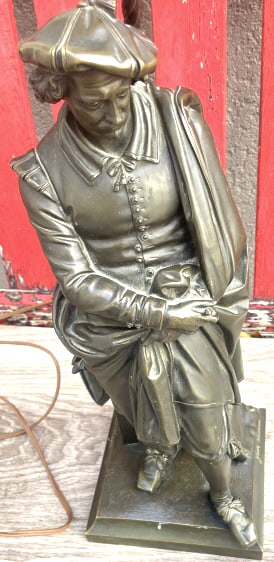 LOUIS ROYER 1793-1868 BRONZE OF REMBRANDT (1 of 4)