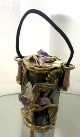 CARVALHU GORGEOUS BRUTALIST BRAZILLIAN PURSE