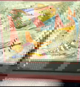 WASSILY KANDINSKY RUSSIAN 1866-1944 WATERCOLOR