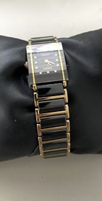 LADIES RADO JUBILE DIAMOND CERAMIC HI TECH WATCH