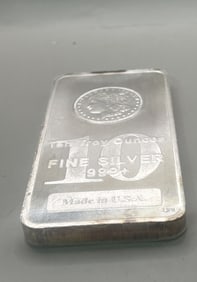 10 OZ  U.S. .999 SILVER BAR