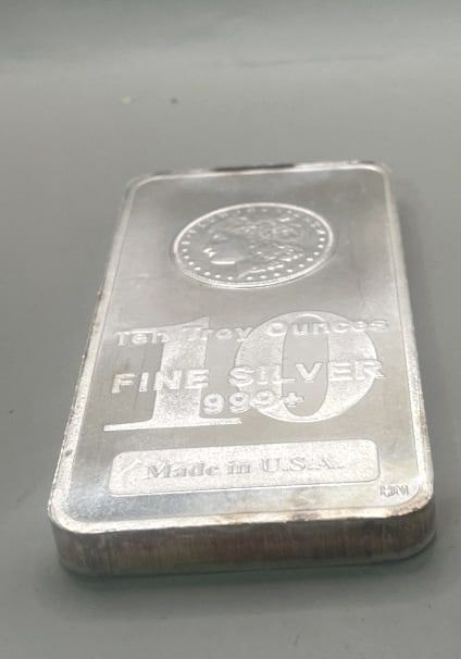 10 OZ  U.S. .999 SILVER BAR (1 of 2)
