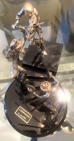 YAACOV HELLER "MUSICIANS, SILVER JUDAICA